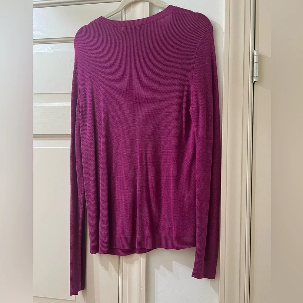 Women's Daniel Rainn Dark Pink Sweater - Picture 7 of 8
